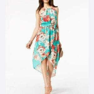 BCX Teal and Green Dress